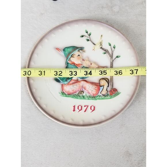 Hummel 9th Annual Plate 1979 Goebel Hand Painted Hum 272 West Germany Vintage - Picture 13 of 13